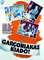 Garszonlakás Kiadó (1940) afişi