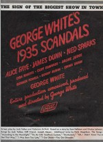 George White's 1935 Scandals (1935) afişi