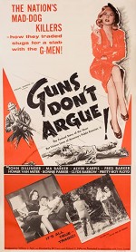 Guns Don't Argue (1957) afişi
