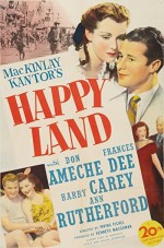 Happy Land (1943) afişi