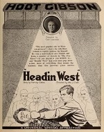 Headin 'west (1922) afişi