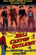 Hell Canyon Outlaws (1957) afişi