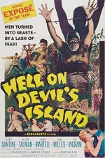 Hell On Devil's ısland (1957) afişi