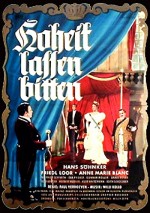 Hoheit Lassen Bitten (1954) afişi