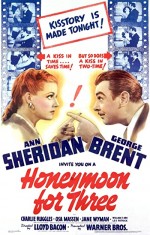 Honeymoon For Three (1941) afişi
