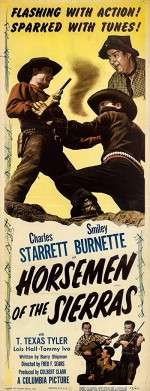 Horsemen Of The Sierras (1949) afişi
