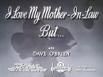 ı Love My Mother-in-law But... (1948) afişi