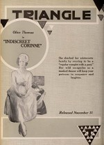 Indiscreet Corinne (1917) afişi