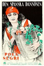 İspanyol Dansçı (1923) afişi