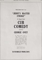 Jerry's Master Stroke (1917) afişi