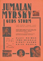 Jumalan Myrsky (1940) afişi