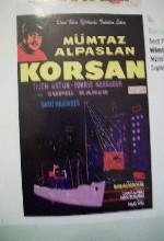 Korsan (1957) afişi