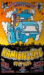 Kamiondzije opet voze (1984) afişi