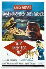 Kiss Them For Me (1957) afişi
