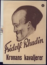 Kronans Kavaljerer (1930) afişi