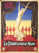 La Danseuse Nue (1952) afişi