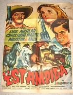 La Estampida (1959) afişi