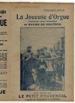 La joueuse d'orgue (1925) afişi