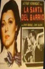 La Santa Del Barrio (1948) afişi
