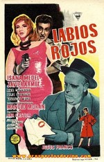 Labios Rojos (1960) afişi