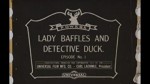 Lady Baffles And Detective Duck (1915) afişi