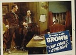 Law Comes To Gunsight (1947) afişi