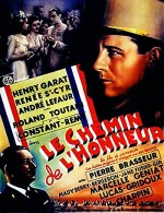 Le chemin de l'honneur (1939) afişi