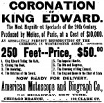 Le couronnement du roi Édouard VII (1902) afişi