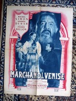 Le Marchand De Venise (1953) afişi
