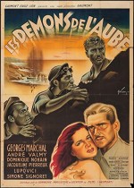 Les démons de l'aube (1946) afişi