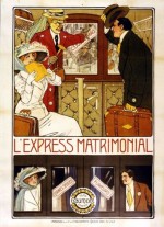 L'express matrimonial (1912) afişi