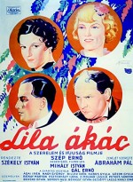 Lila Akác (1934) afişi