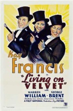 Living On Velvet (1935) afişi