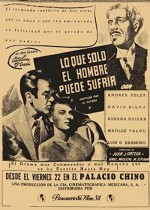 Lo Que Sólo El Hombre Puede Sufrir (1943) afişi