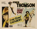 Lone Hand Saunders (1926) afişi