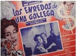 Los Enredos De Una Gallega (1951) afişi
