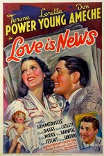 Love Is News (1937) afişi