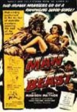 Man Beast (1956) afişi