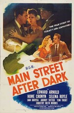 Main Street After Dark (1945) afişi