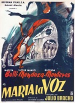 María La Voz (1955) afişi
