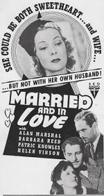 Married And In Love (1940) afişi