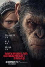 Maymunlar Cehennemi: Savaş (2017) afişi Maymunlar Cehennemi: Savaş (2017) afişi