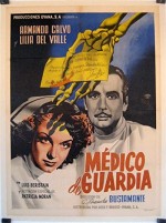 Médico De Guardia (1950) afişi