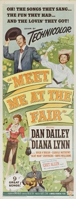 Meet Me At The Fair (1953) afişi