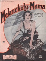 Melancholy Dame (1929) afişi