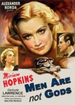 Men Are Not Gods (1936) afişi