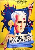 Méfiez-vous Des Blondes (1950) afişi
