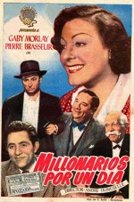 Millionnaires D'un Jour (1949) afişi