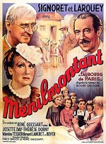 Ménilmontant (1936) afişi
