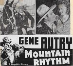 Mountain Rhythm (1939) afişi
